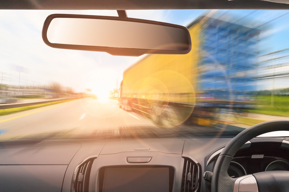 driving telematics front windscreen